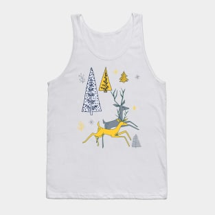 Cute Cartoon Deer Tank Top